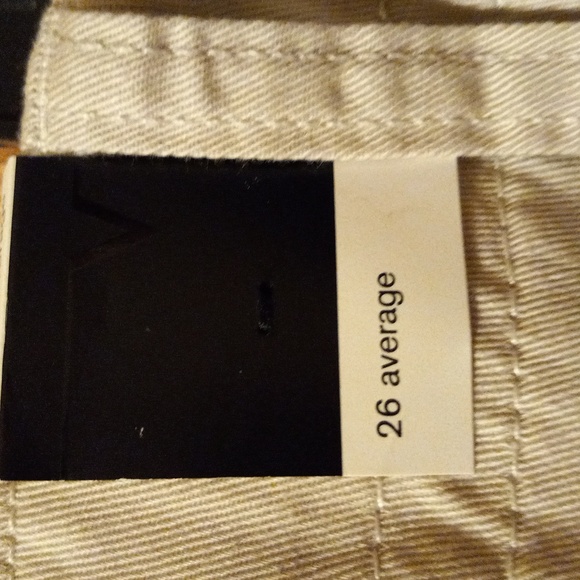 Womens Venezia pants drawstring cotton khaki beige sz 26 inseam 30 pockets - Picture 5 of 7